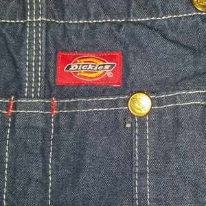 Carpenter denim overalls